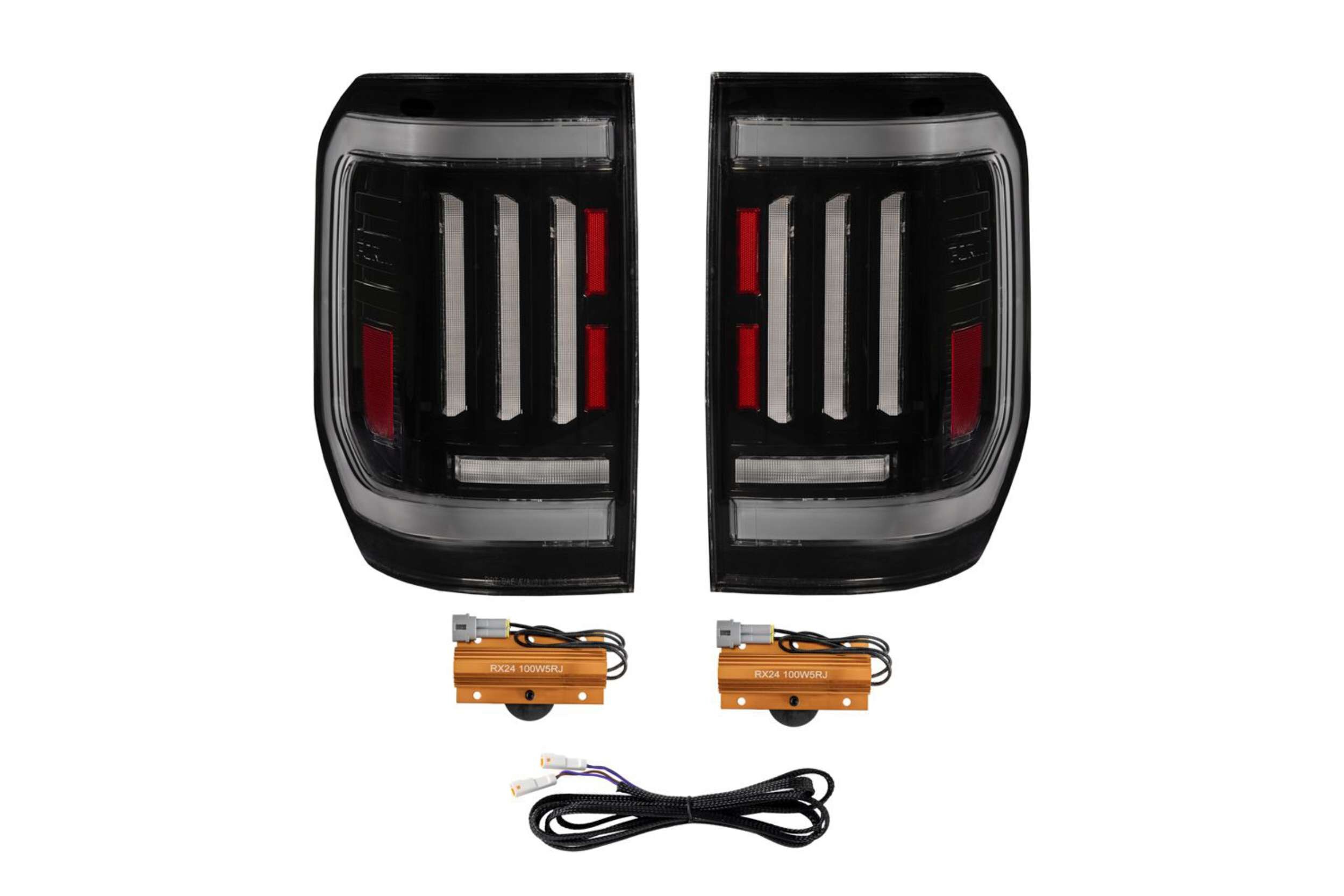2022-2024 Ford Maverick LED Tail Lights Smoked (pair)